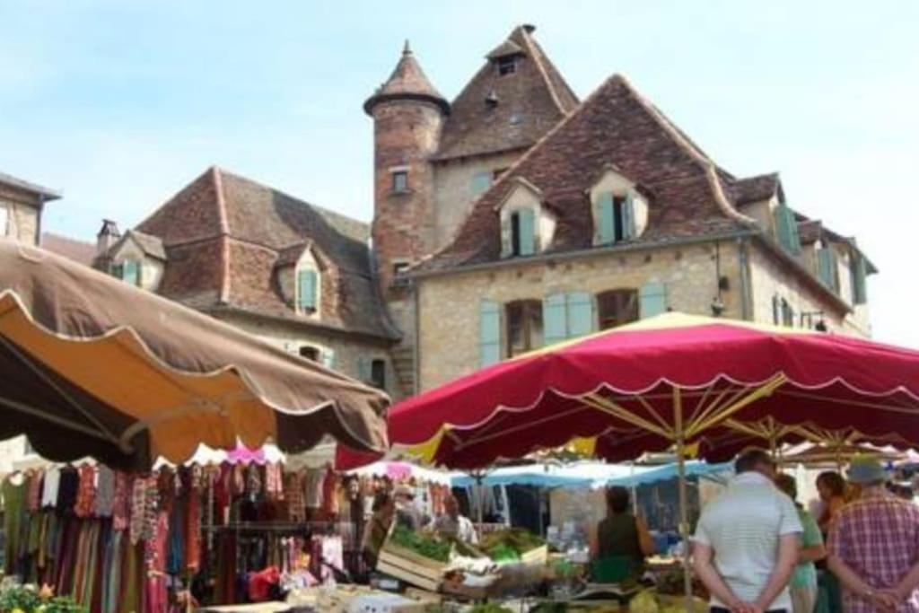Vakantiehuis La Poire, Op Landgoed Aan De Dordogne Prudhomat Exterior photo