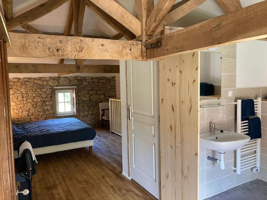 Vakantiehuis La Poire, Op Landgoed Aan De Dordogne Prudhomat Exterior photo